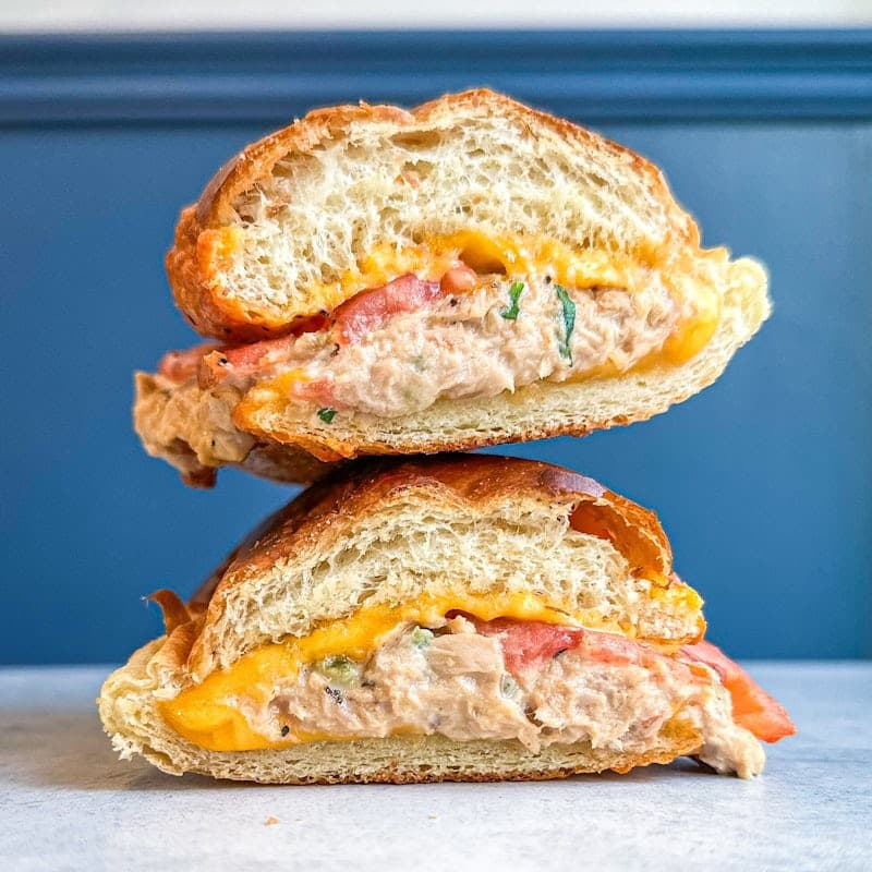 Toasted Rivalry Tuna Melt