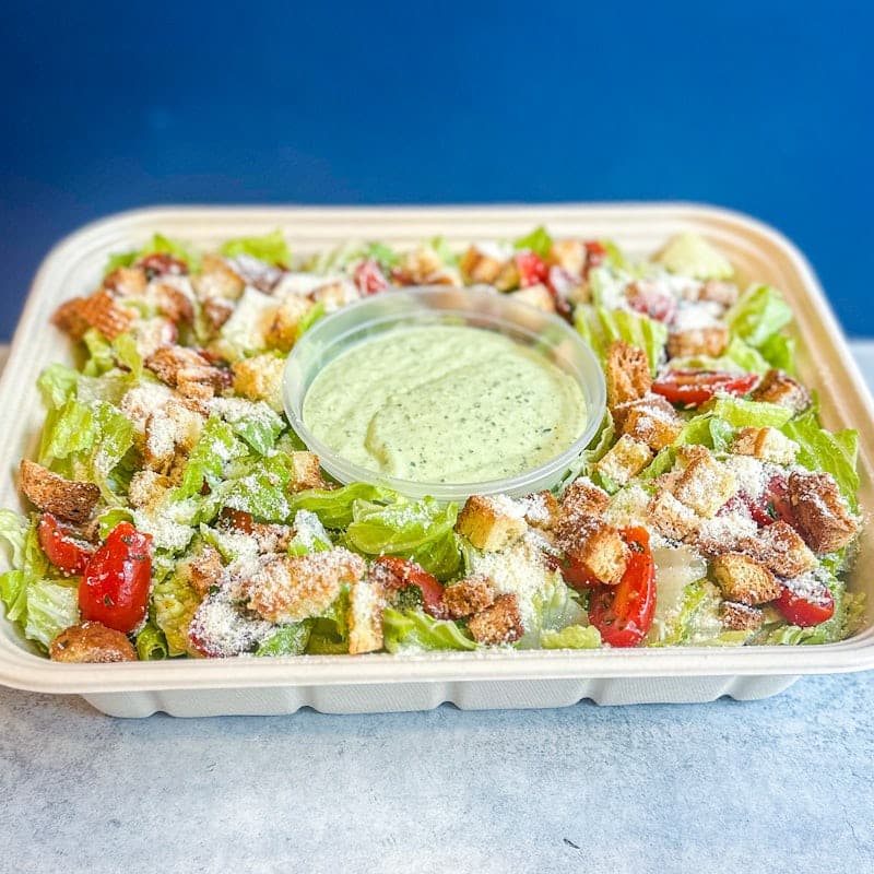 Green Goddess Caesar Salad Party Tray