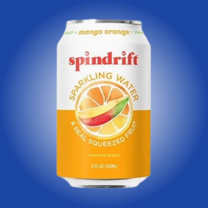 Spindrift Seltzer - Orange Mango