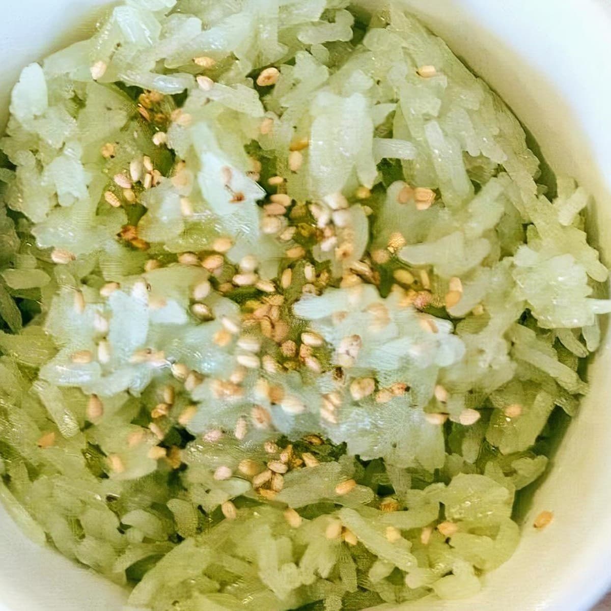 Pandan Coconut Sticky Rice