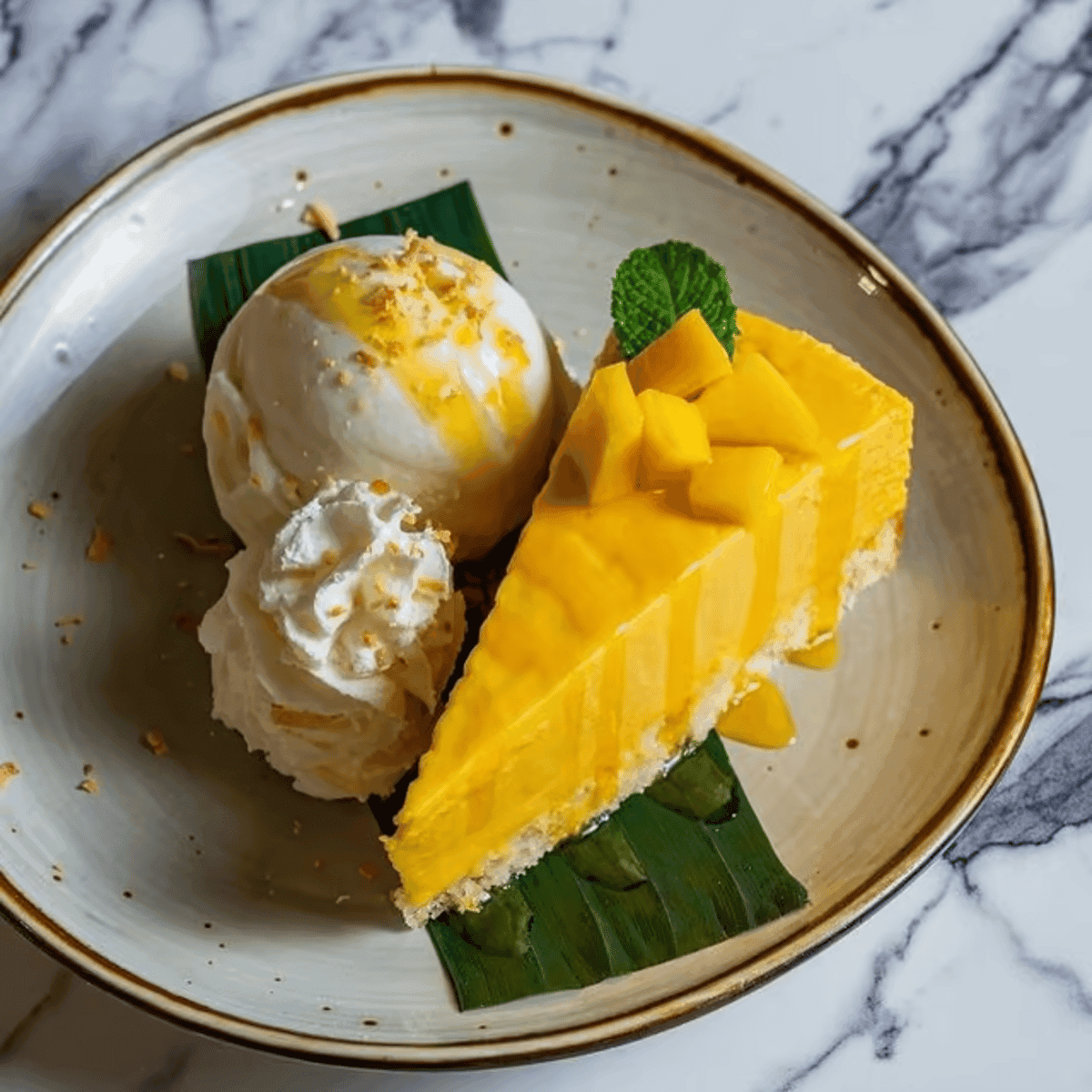Mango Mousse Cake