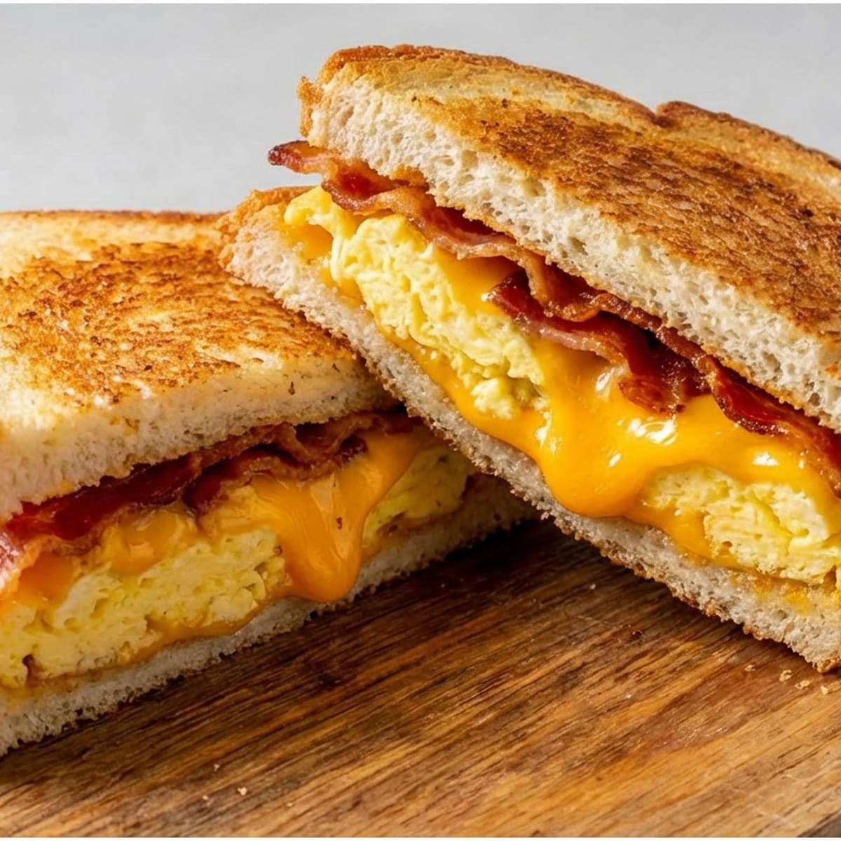 Fried 2 Egg Sandwich