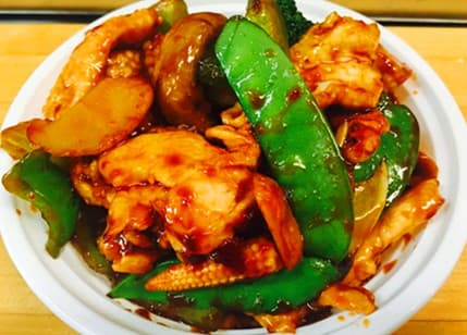 Chicken With Garlic Sauce