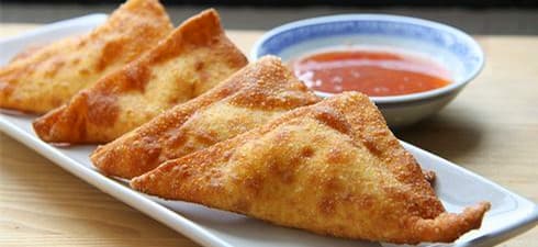 6 Crab Rangoon
