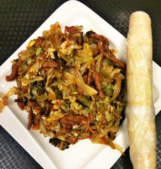 Beef Moo Shu
