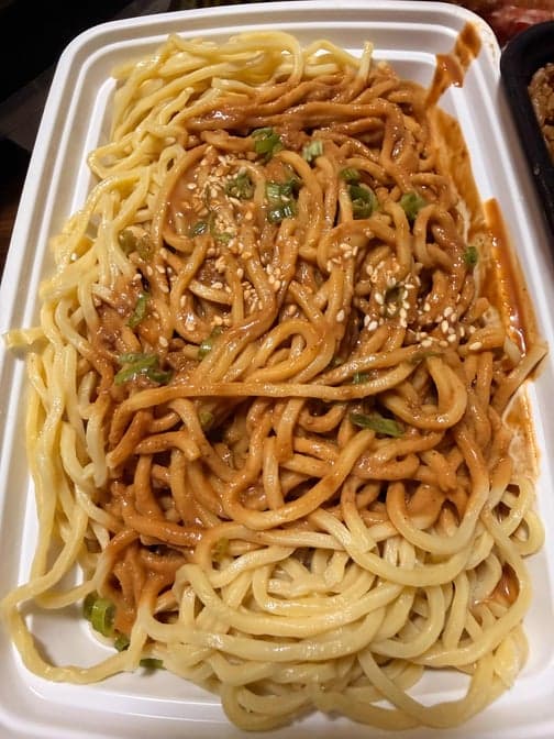 11. Cold Noodle with Sesame Sauce