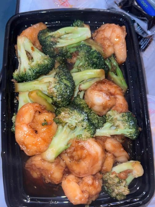 85. Sauteed Shrimp with Broccoli