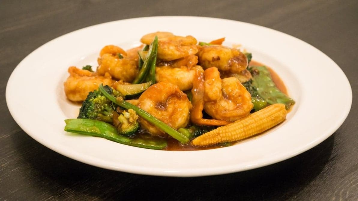 97. Shrimp with Mixed Vegetables