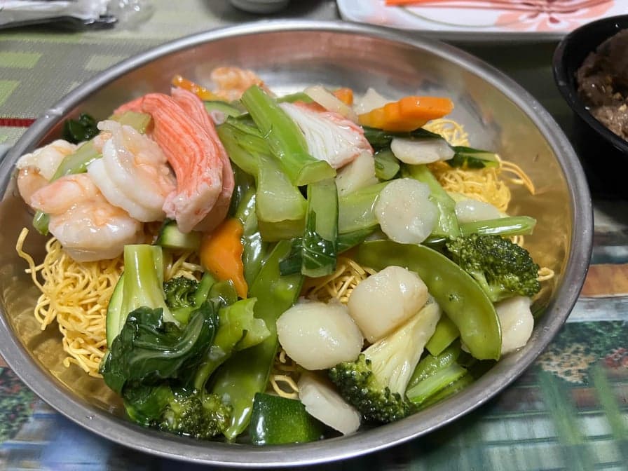S1. Hong Kong Style Pan Fried Noodles Special