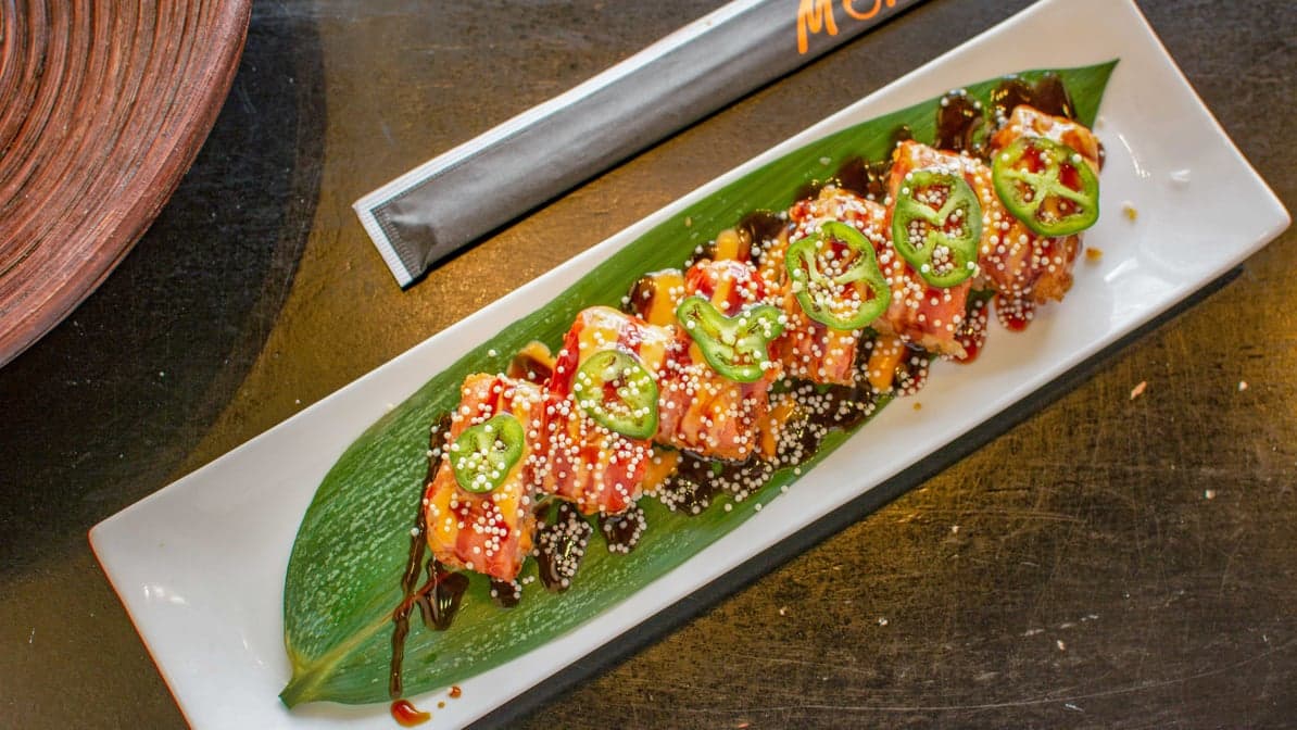 Crispy Rice with Spicy Crunchy Tuna