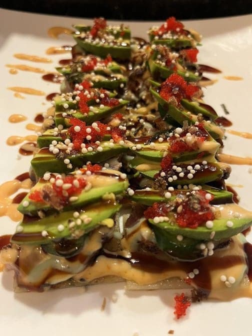 Seared Tuna Tataki Flatbread