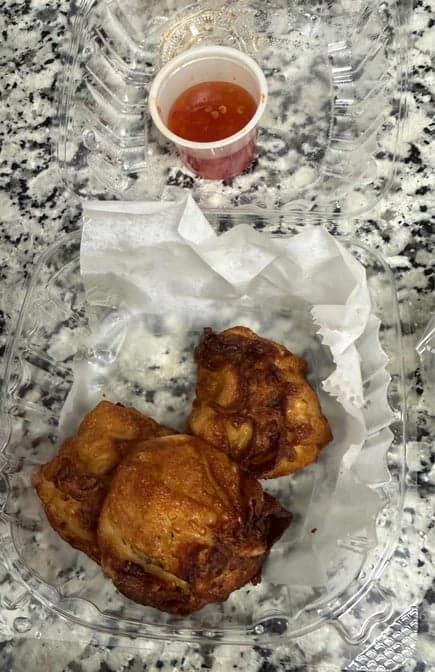 Crispy Chicken and Shrimp Dumpling