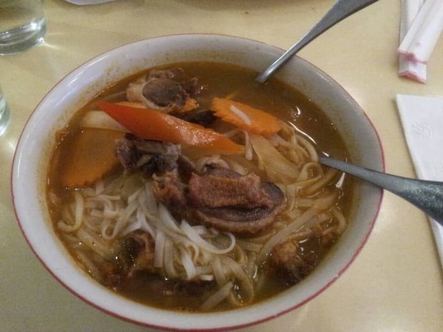 Shrimp Tom Yum Noodle Soup