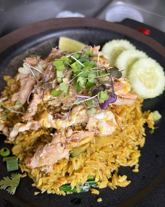 Lump Crab Meat Fried Rice