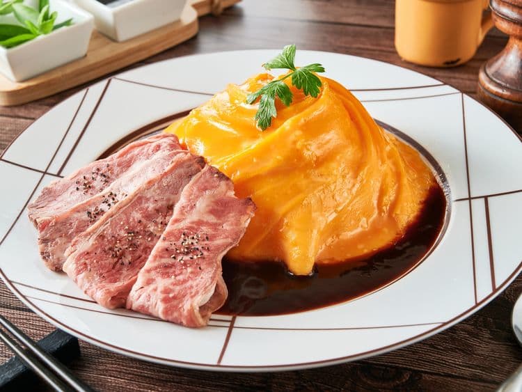 Melty Stew w Roast Beef Omu-Rice