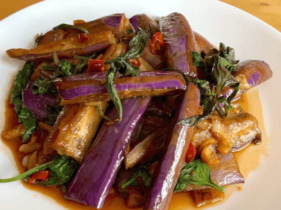 Eggplant Basil