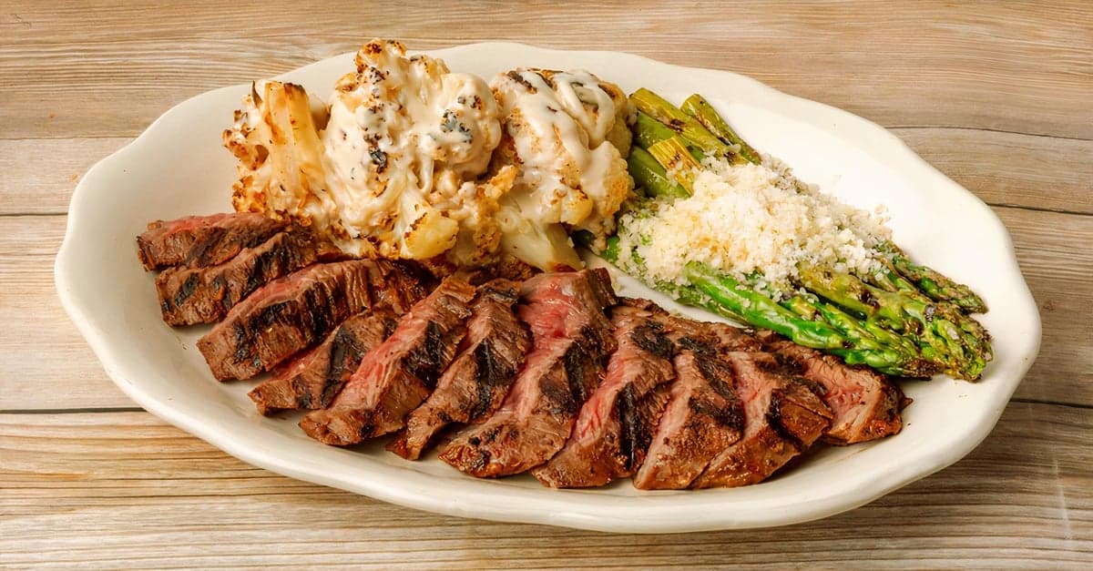 GRILLED MARINATED SIRLOIN STEAK