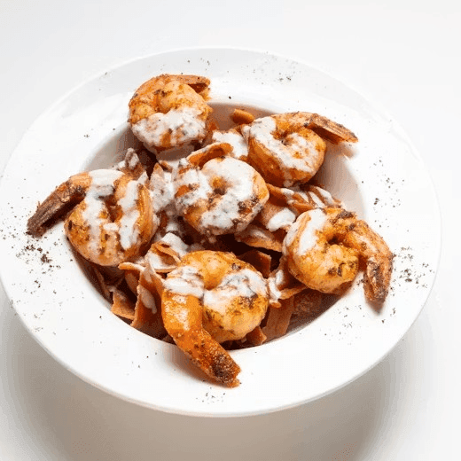 Fatet Shrimp Platter