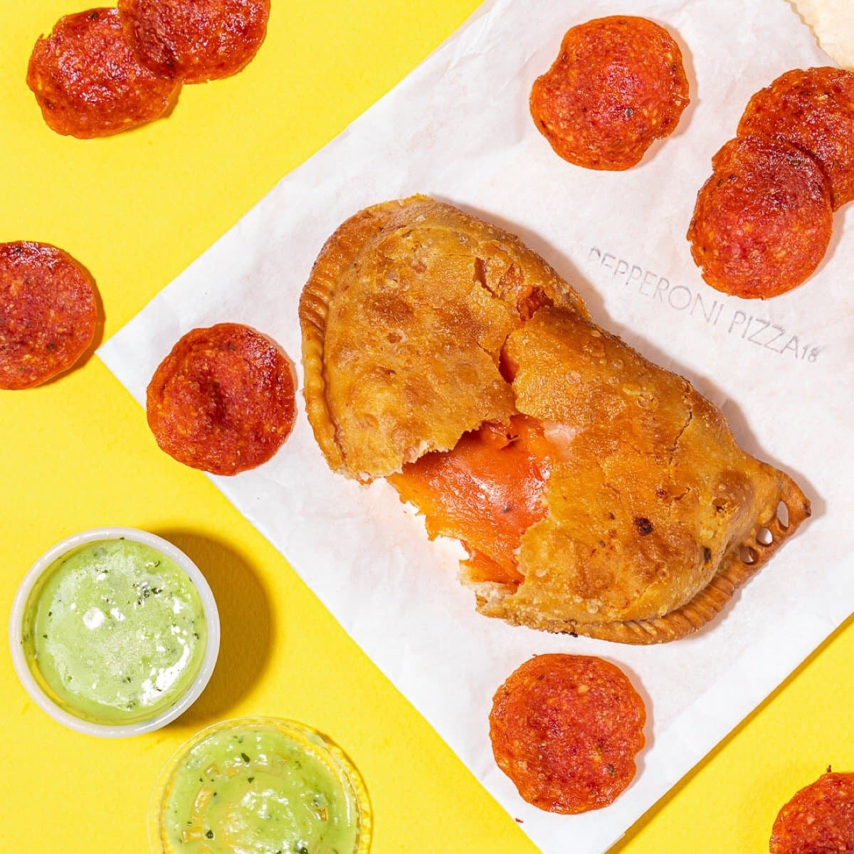 Pepperoni Pizza Wheat Empanada