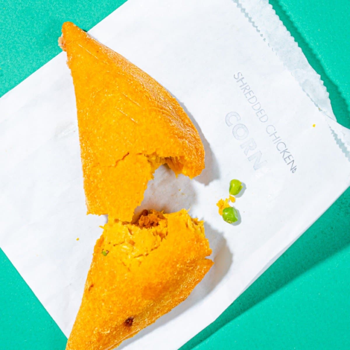 Shredded Chicken Corn Empanada