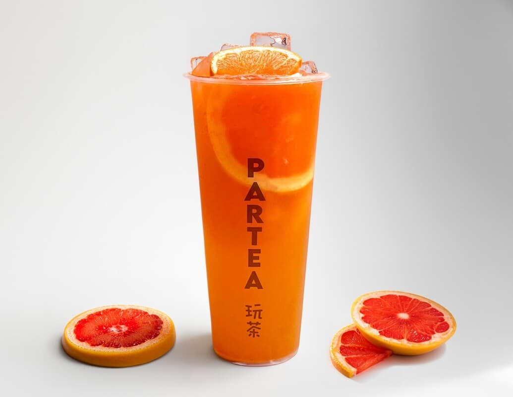 2. Grapefruit Green Tea