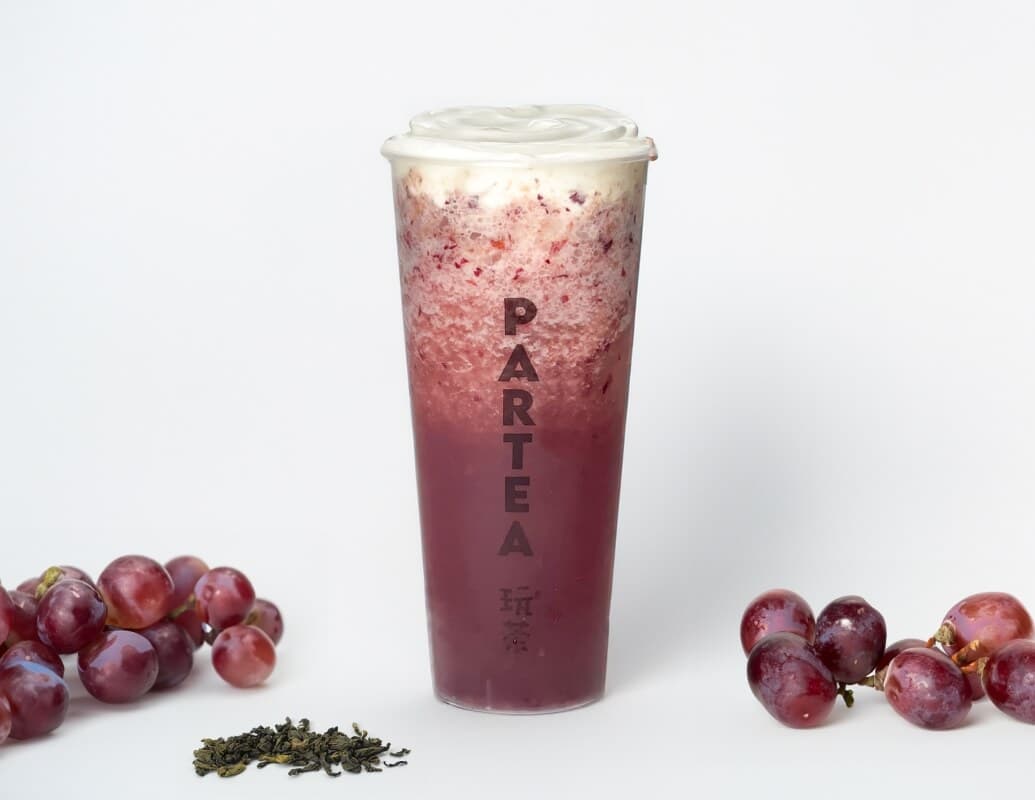 31. Grape Green Tea Slush