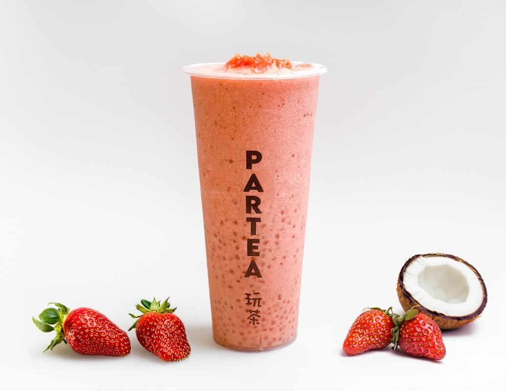 34. Strawberry Sago w/ Pomelo