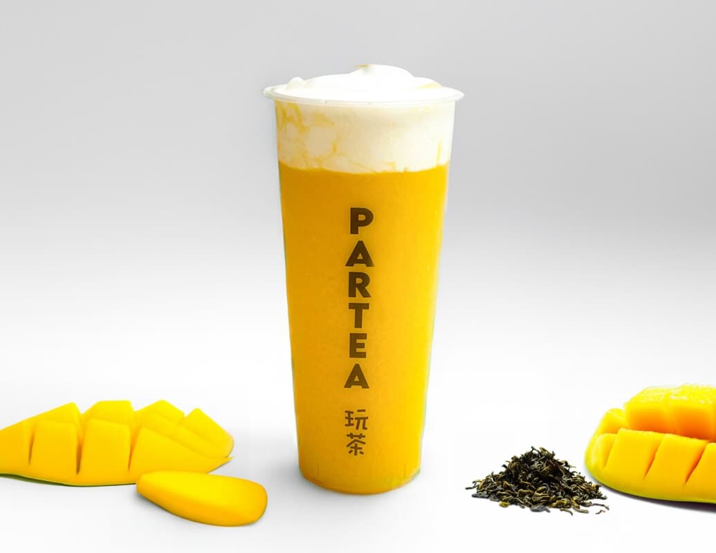 28. Mango Green Tea Slush