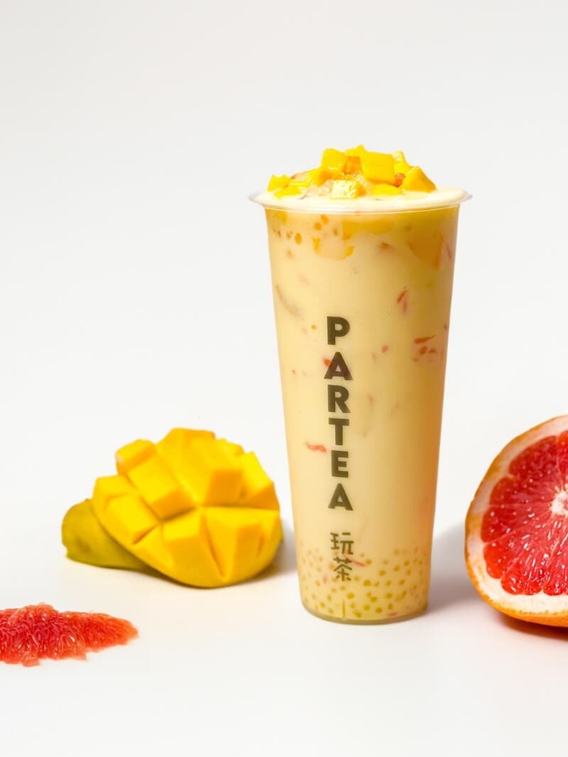 46. Mango Sago w/ Pomelo Yogurt