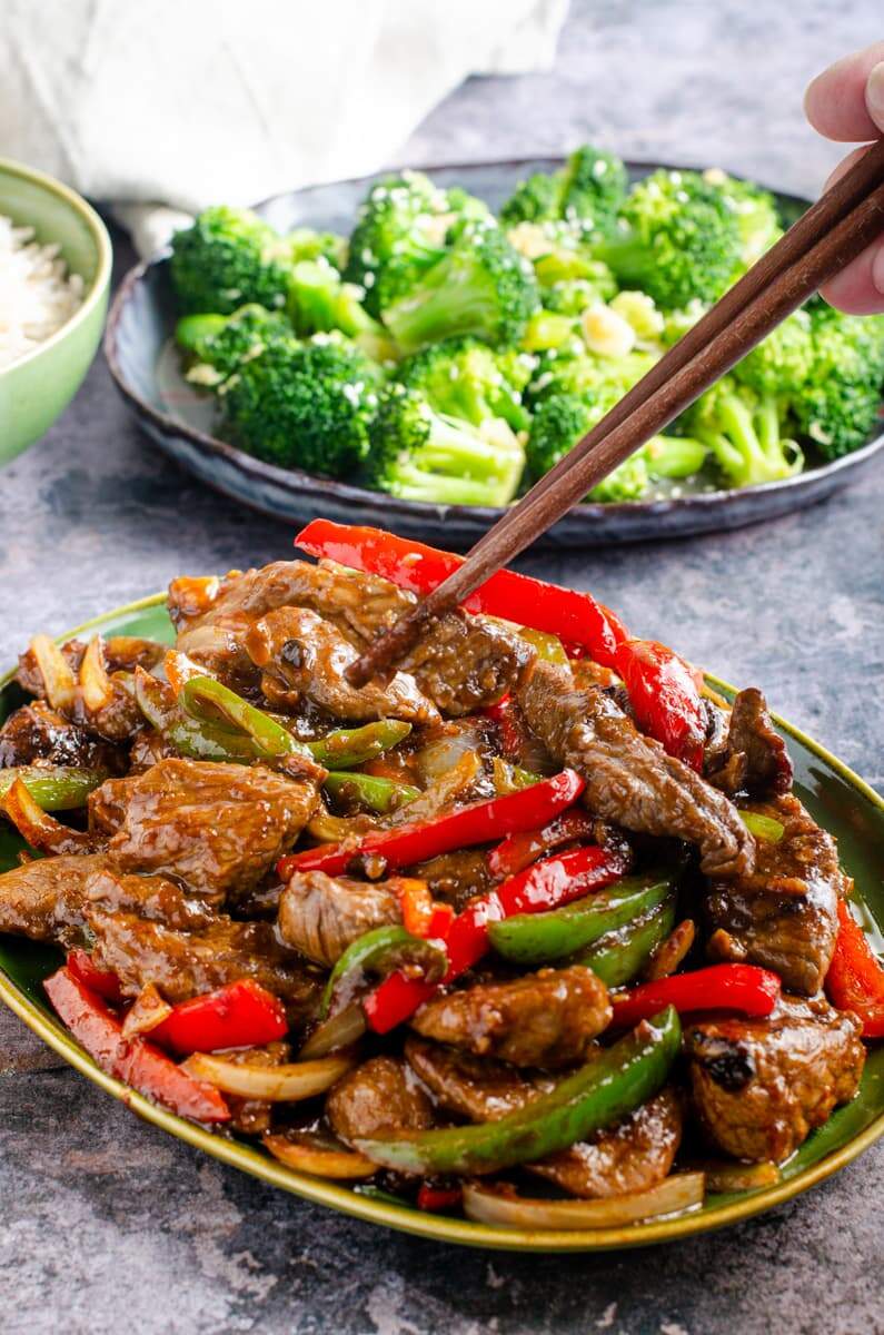 Shredded Pork in Black Bean Sauce