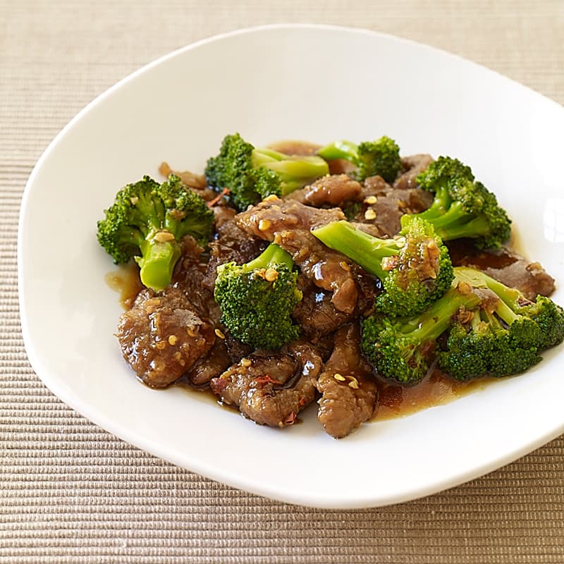 Beef with Choice of Vegetable