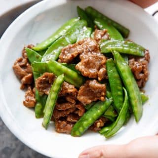 Beef with Snow Peas