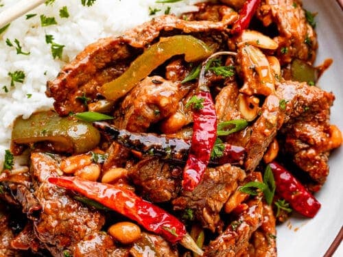 Shredded Beef with Hot Pepper Sauce