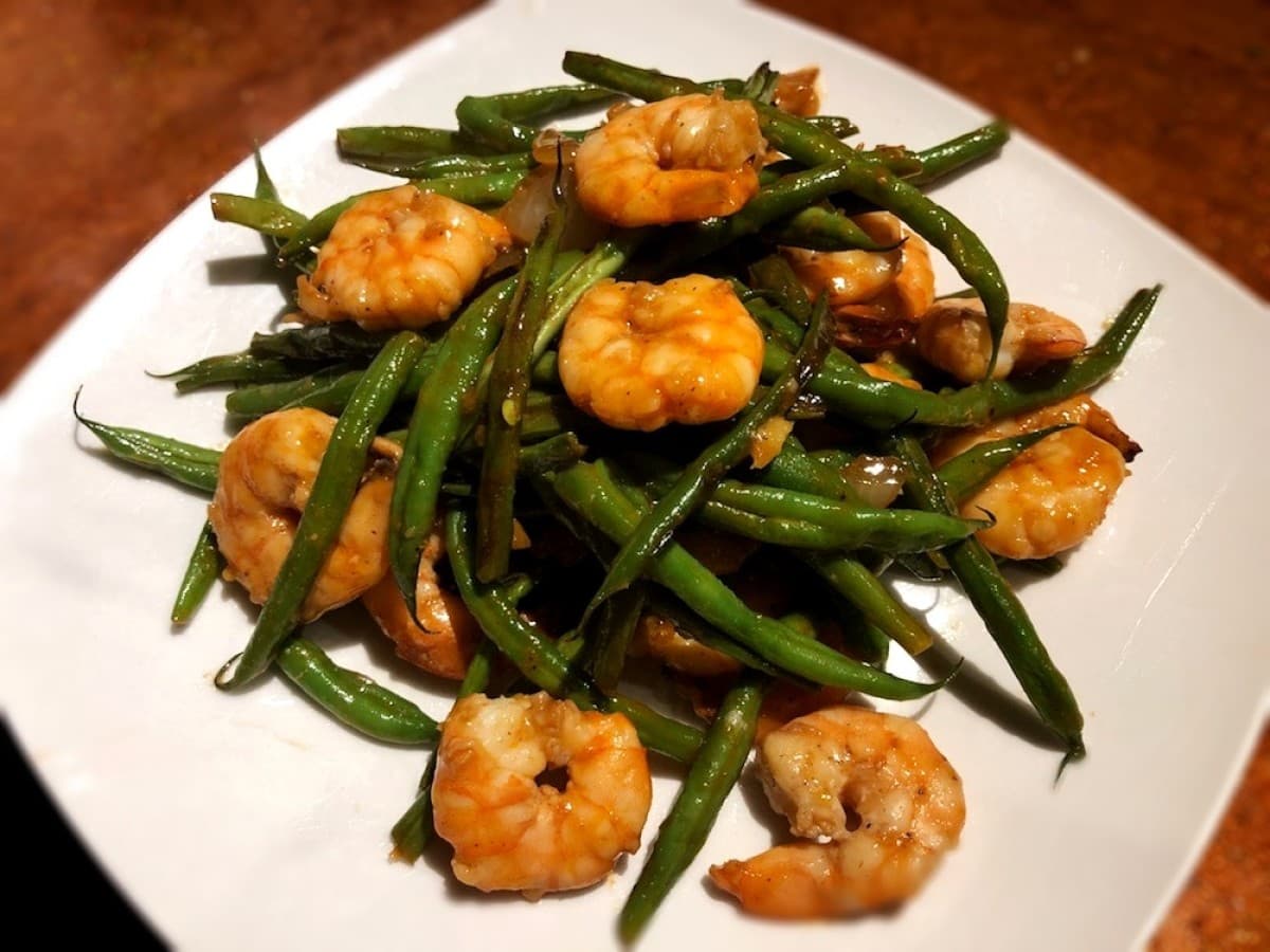 Baby Shrimp with Choice of Vegetable
