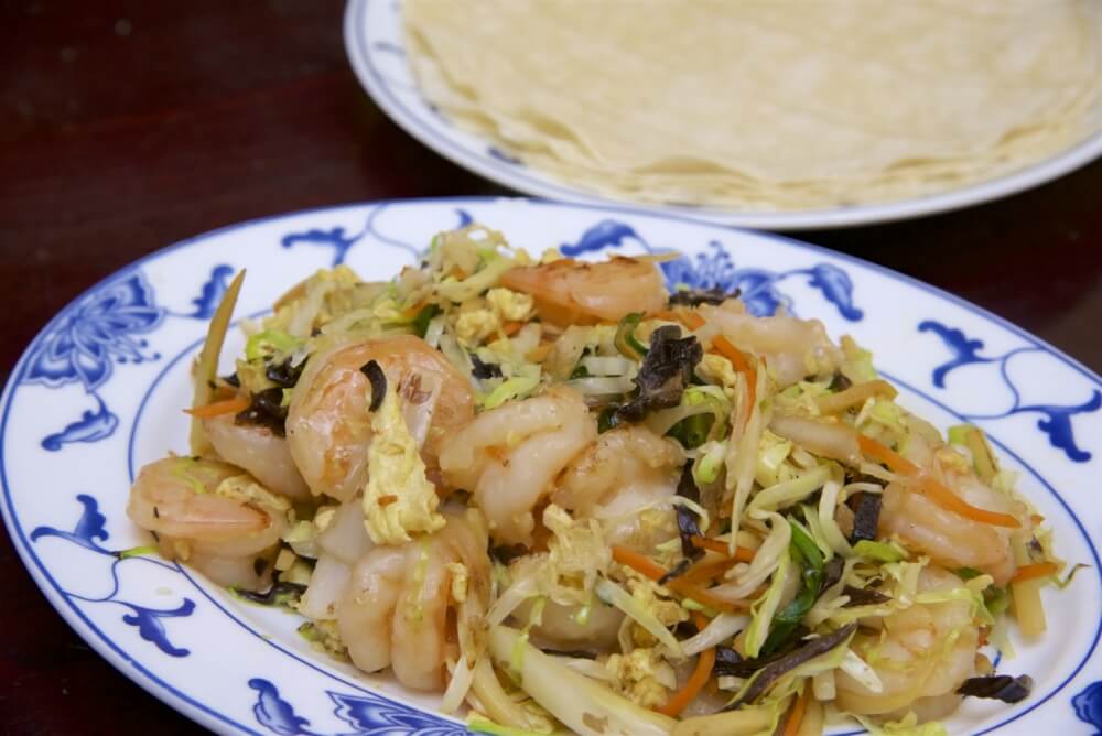 Moo Shu Shrimp