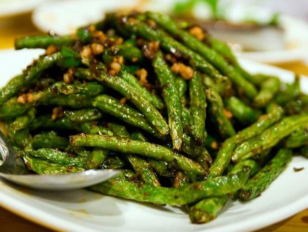 Dry Sauteed String Bean with Meat