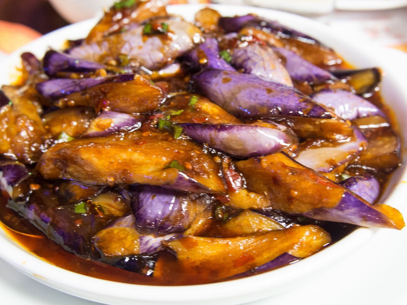 Chinese Eggplant in Garlic Sauce