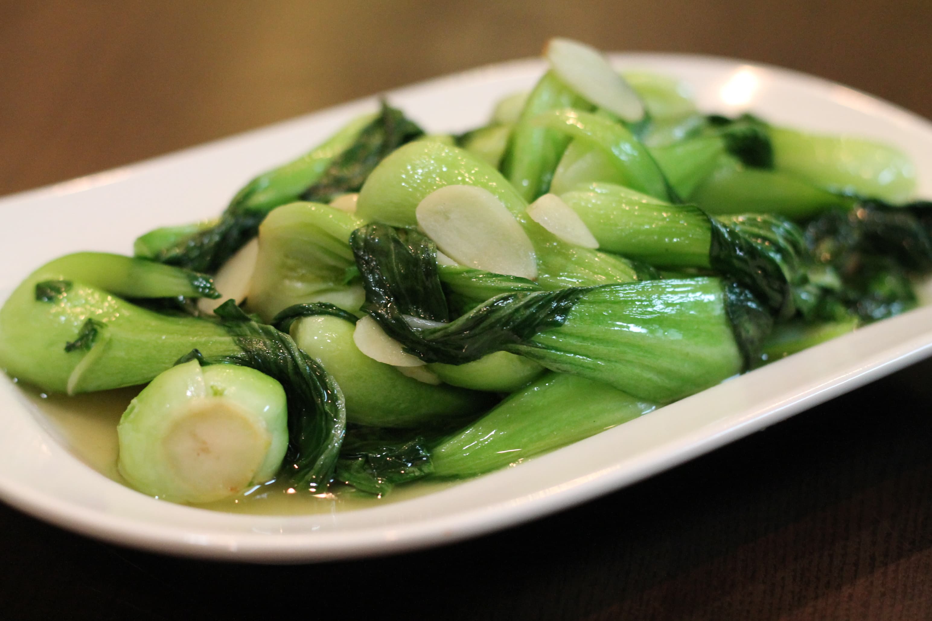 Sauteed Baby Bok Choy