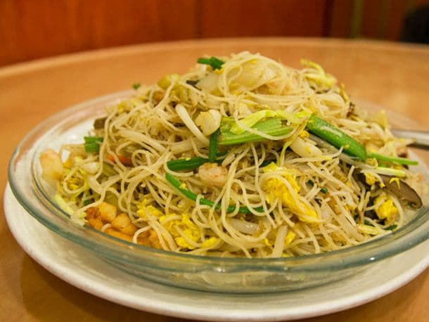 Rice noodle with Tai Pan style