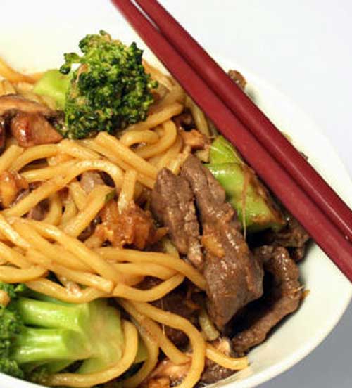 Beef with Broccoli Platter