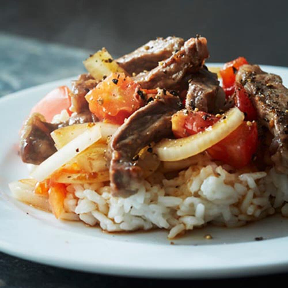 Beef with Tomato Platter