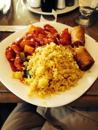 Sweet and Sour Chicken Lunch Special