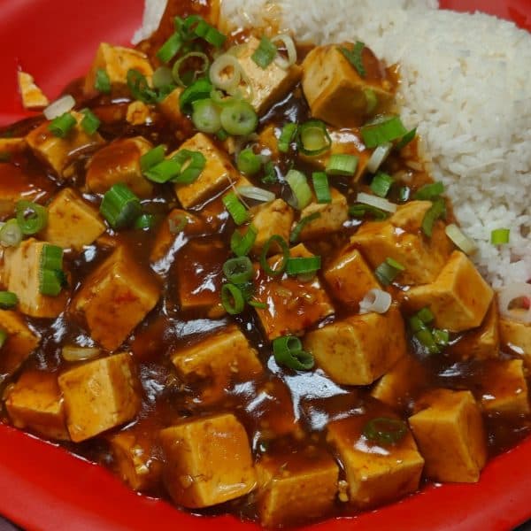 Mapo Tofu Lunch Special