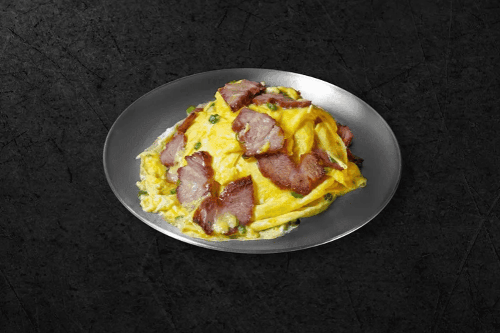 D64. Char Siu Soft Scrambled Egg