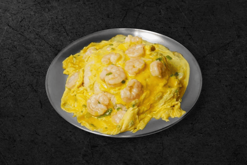 D66. Shrimp Soft Scrambled Eggs