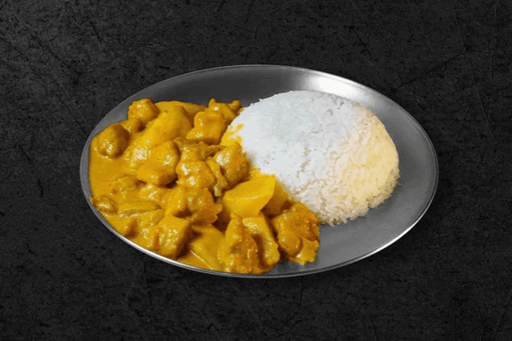 D69. Curry Potato with Chicken
