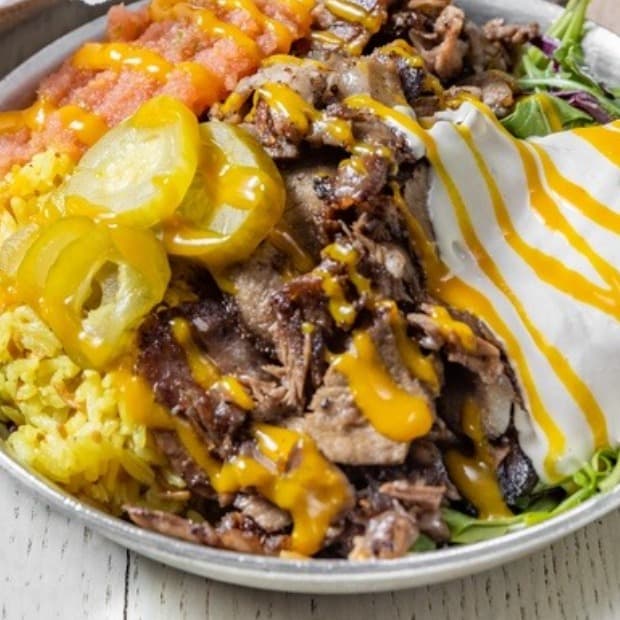 Braised Lamb Shawarma