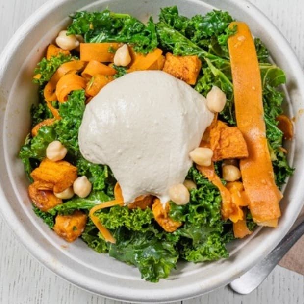Warm Kale Salad