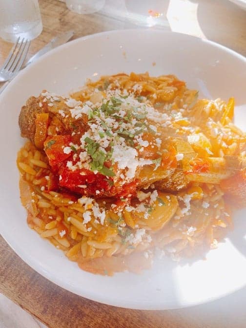 Lamb Shank Yiouvetsi