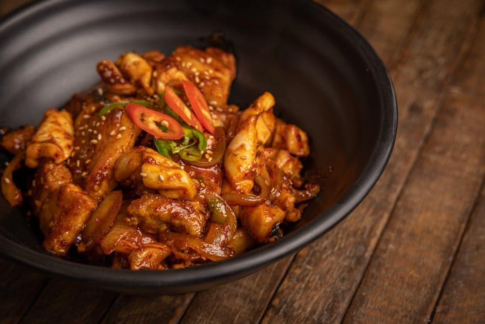 O-Sam Stir Fry (오삼)